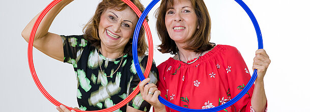 Christa Gutleber, Doris Moser - Übungsleiterinnen Gymnastik