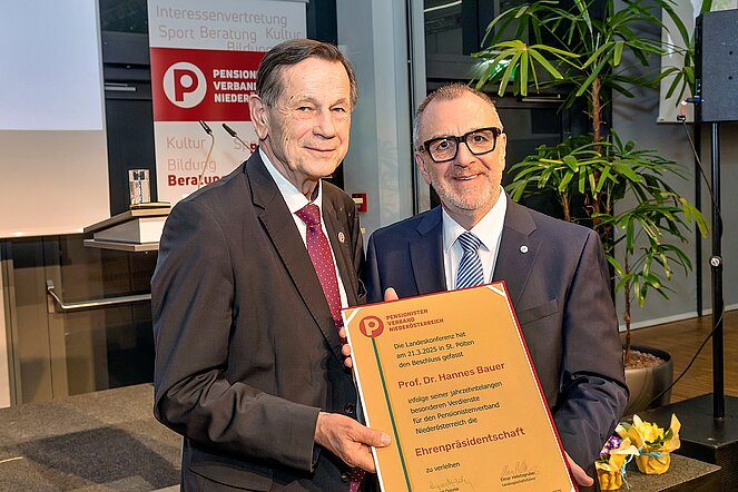 Landeskonferenz 2025 Pensionistenverband Niederösterreich