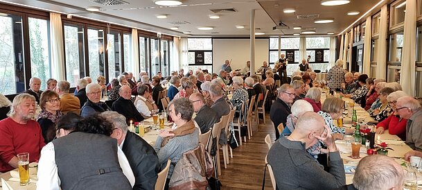 Weihnachtsfeier der OG Feldkirchen Gut besuchte Weihnachtsfeier