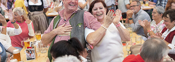 Wiener Kaiser Wiesn 75 Jahre PVÖ Edlseer Konzert Gösser Zelt