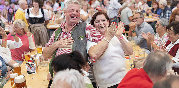 Wiener Kaiser Wiesn 75 Jahre PVÖ Edlseer Konzert Gösser Zelt