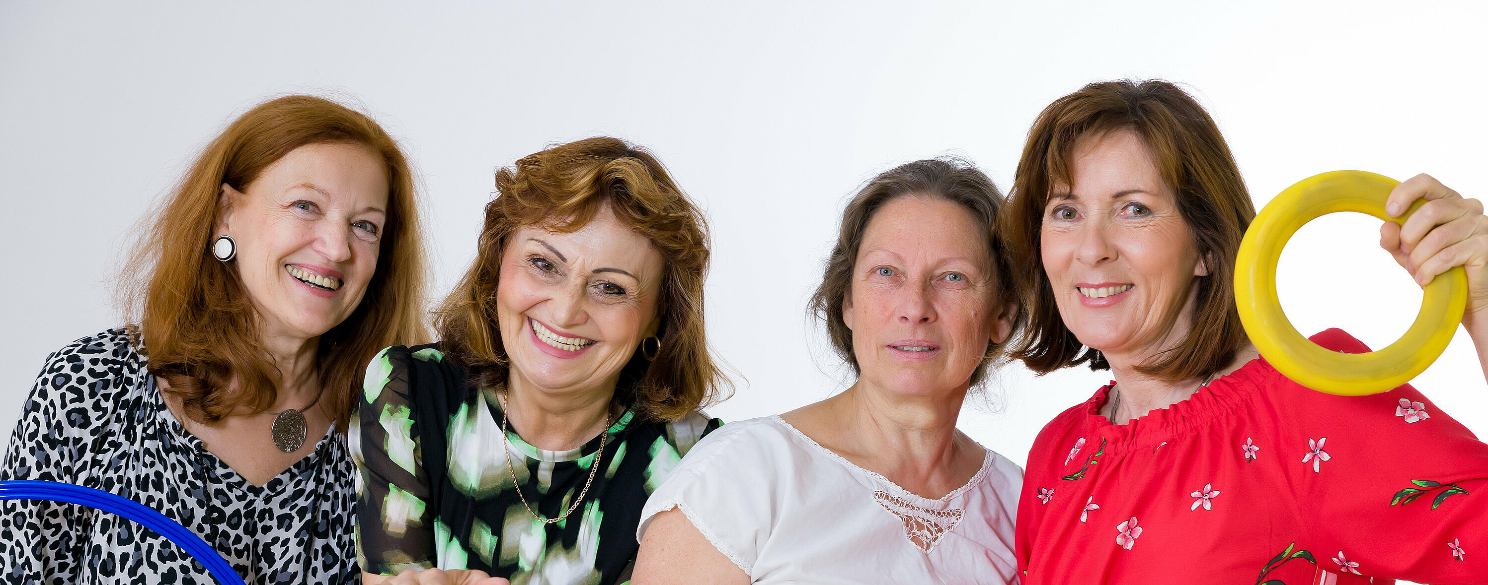 Isabella Kochauf, Christa Gutleber, Margit Kraus-Lepuschitz, Doris Moser - Übungsleiterinnen Gymnastik