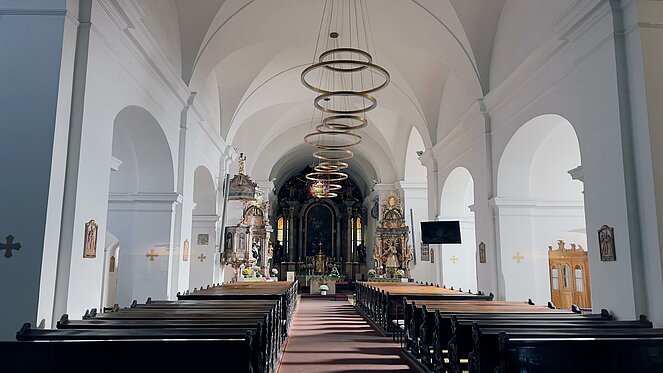 Szombathely_Ortsgruppe_Groß-Enzersdorf-Innenraum Kirche