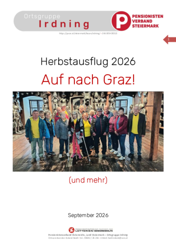 Herbstausflug nach Graz (und mehr)