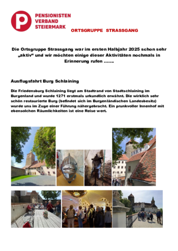 1.Halbjahr 2025 im Rückblick