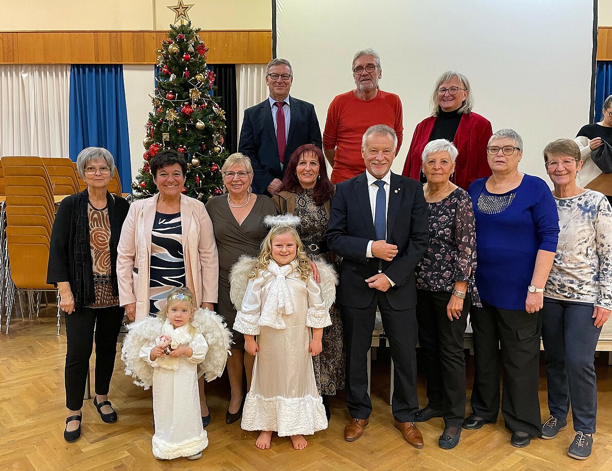 Weihnachtsfeier neuer Vorstand 2024