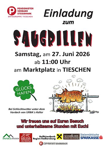 Einladung zum Tieschener Grillfest 2026