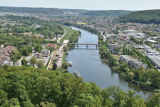 Blick auf Kelheim