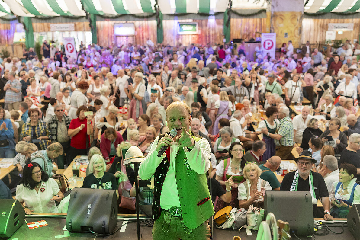 Wiener Kaiser Wiesn 75 Jahre PVÖ Edlseer Konzert Gösser Zelt