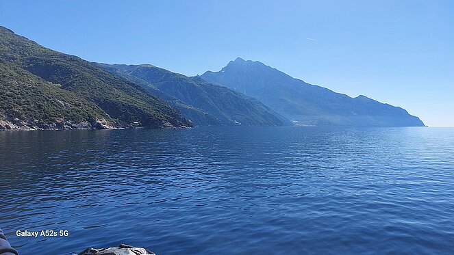 Berg Arthos die Mönchsrepublik