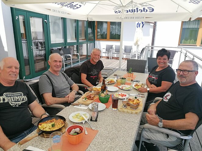 Motorradtour Red Panther 18.7.2024 Joglland