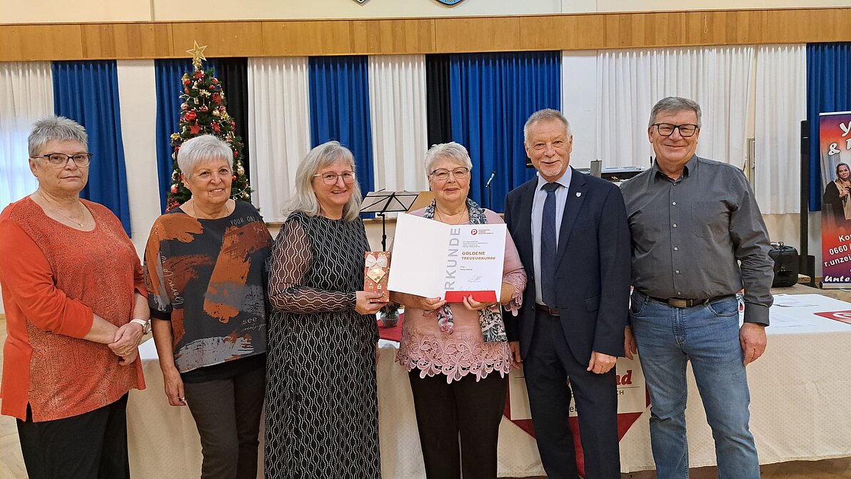 2025 Weihnachtsfeier mit Ehrungen