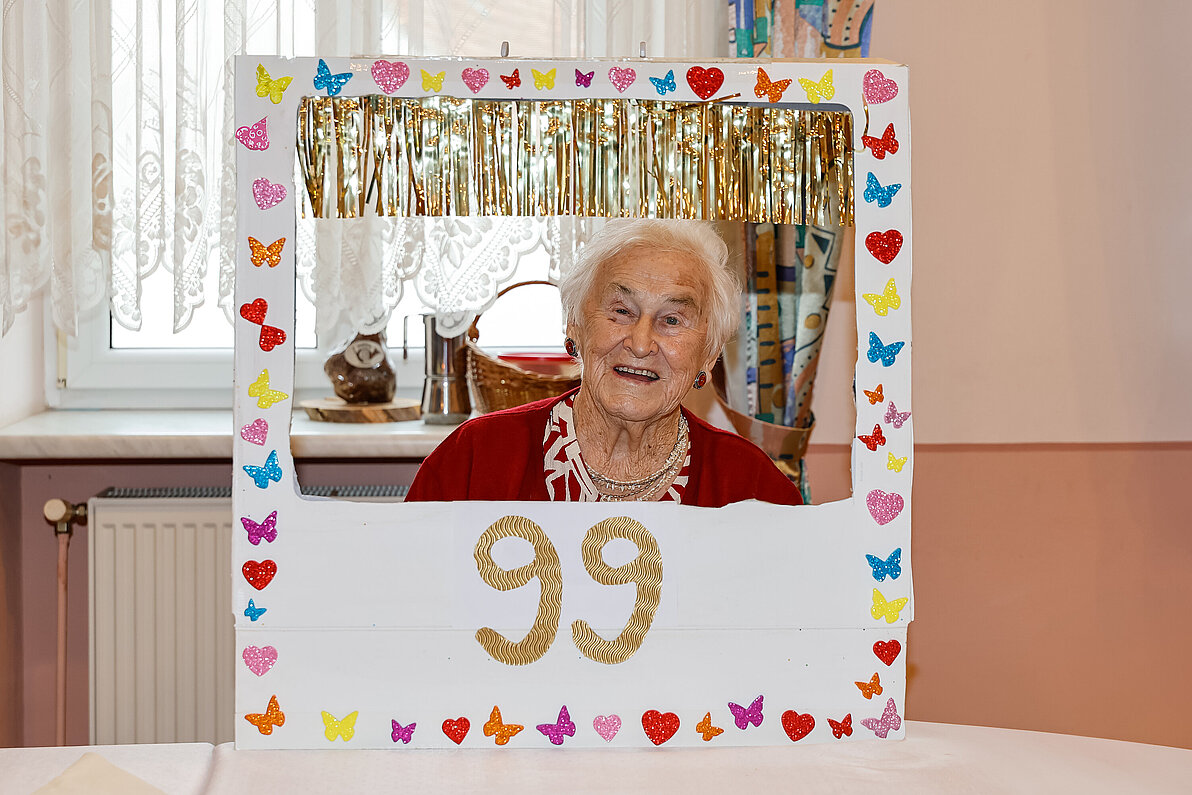 99. Geburtstag von Frau Aloisia Wanko