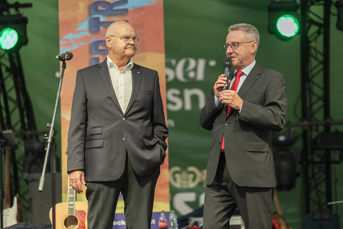 Wiener Kaiser Wiesn 75 Jahre PVÖ Edlseer Konzert Gösser Zelt