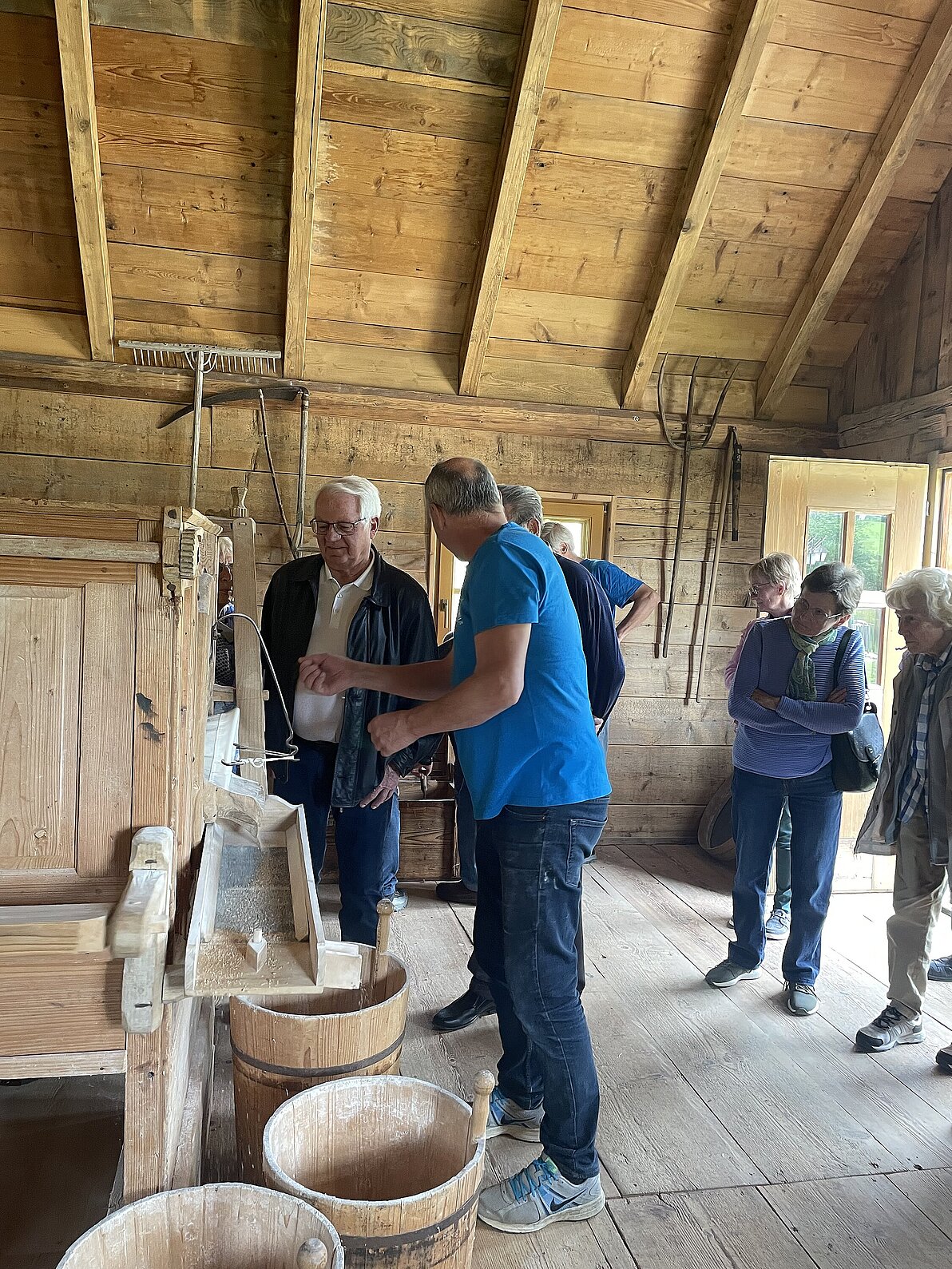 Mühle Vorführung