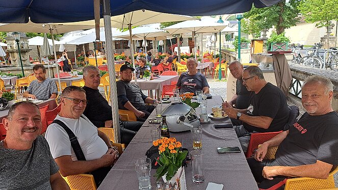 Motorradtour Red Panther 22.8.2024 Wienerwald