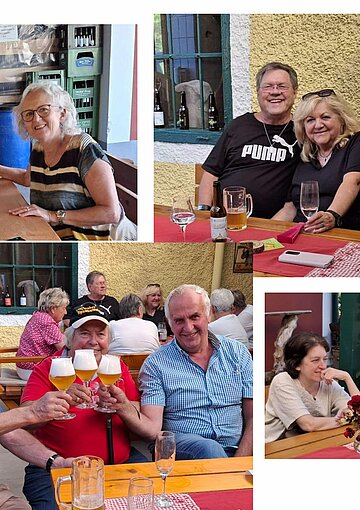 Foto-Collage zum Ausflug "Hopfenmuseum"