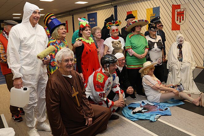 Kegler Fasching Orth an der Donau 2026 Kegler Gruppenfoto Orth an der Donau