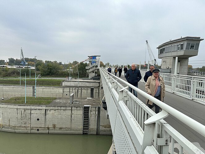 Ausflug Hafen Freudenau und Madame Tussauds