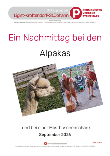 Ein Nachmittag zum Genießen