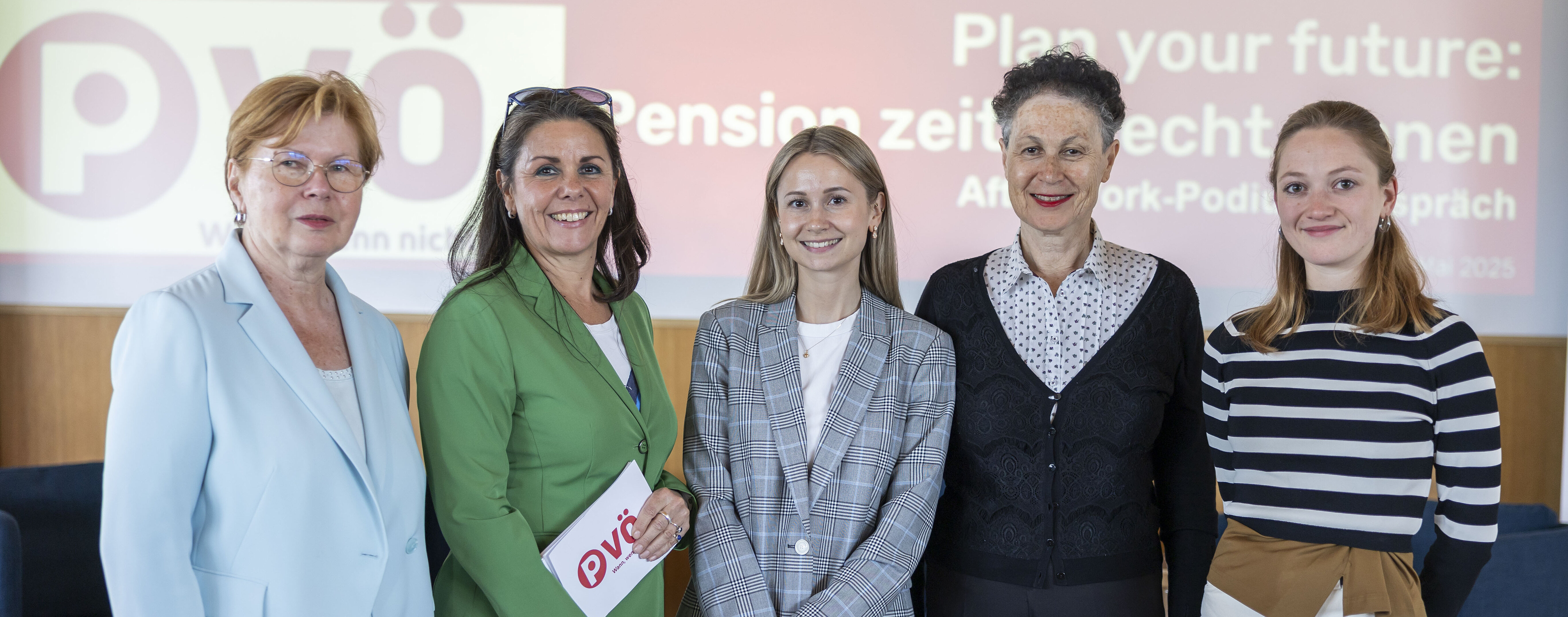 PVÖ - Podiumsgespräch: "Plan your future: Pension zeitgerecht planen"