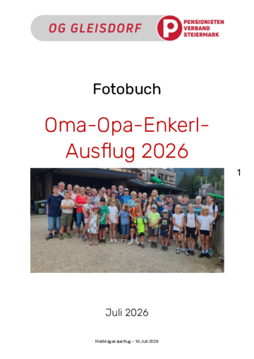 Oma-Opa-Enkerlausflug ´26