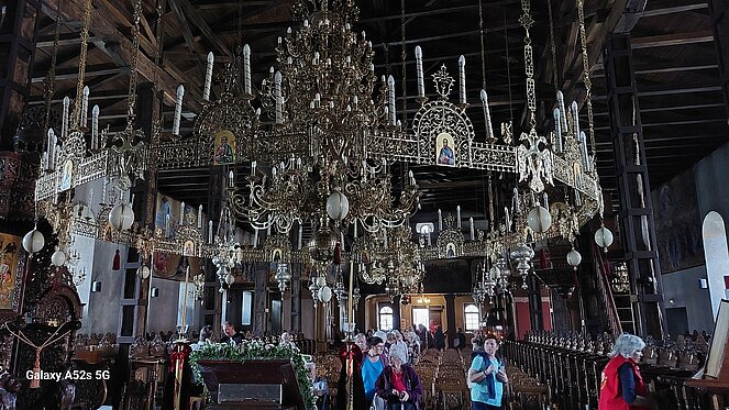 Orthodoxer Kircheninnenraum