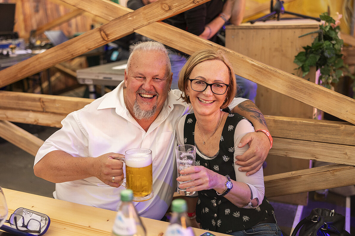 Wiener Kaiser Wiesn 75 Jahre PVÖ Edlseer Konzert Gösser Zelt
