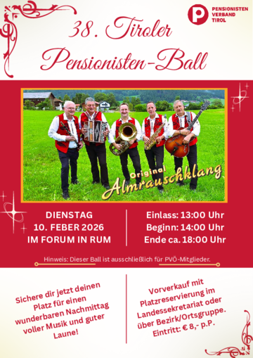 PVÖ Ball 2026 Plakat