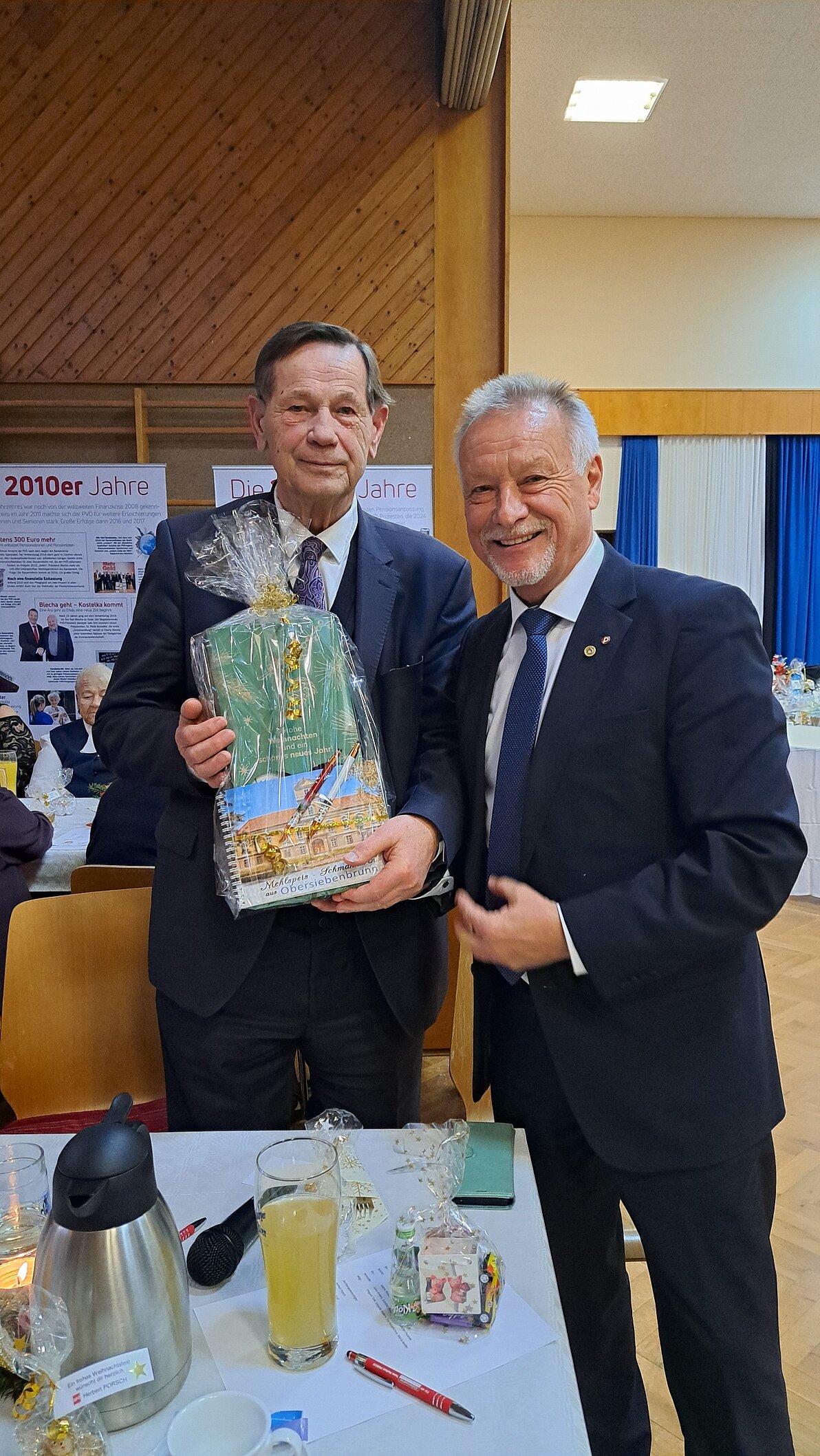 Weihnachtsfeier mit Präs.Dr.Hannes Bauer 2024