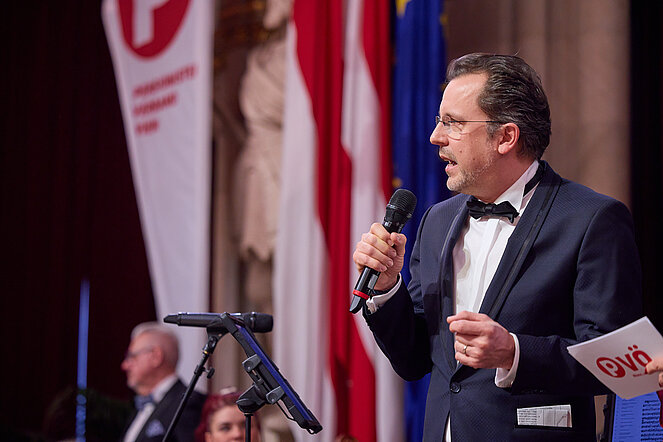 46. Wiener Senior*innenball: Christian Rösner (Generalsekretär, PVÖ)