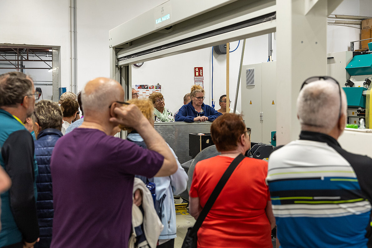 Betriebsbesichtigung der Firma Herka