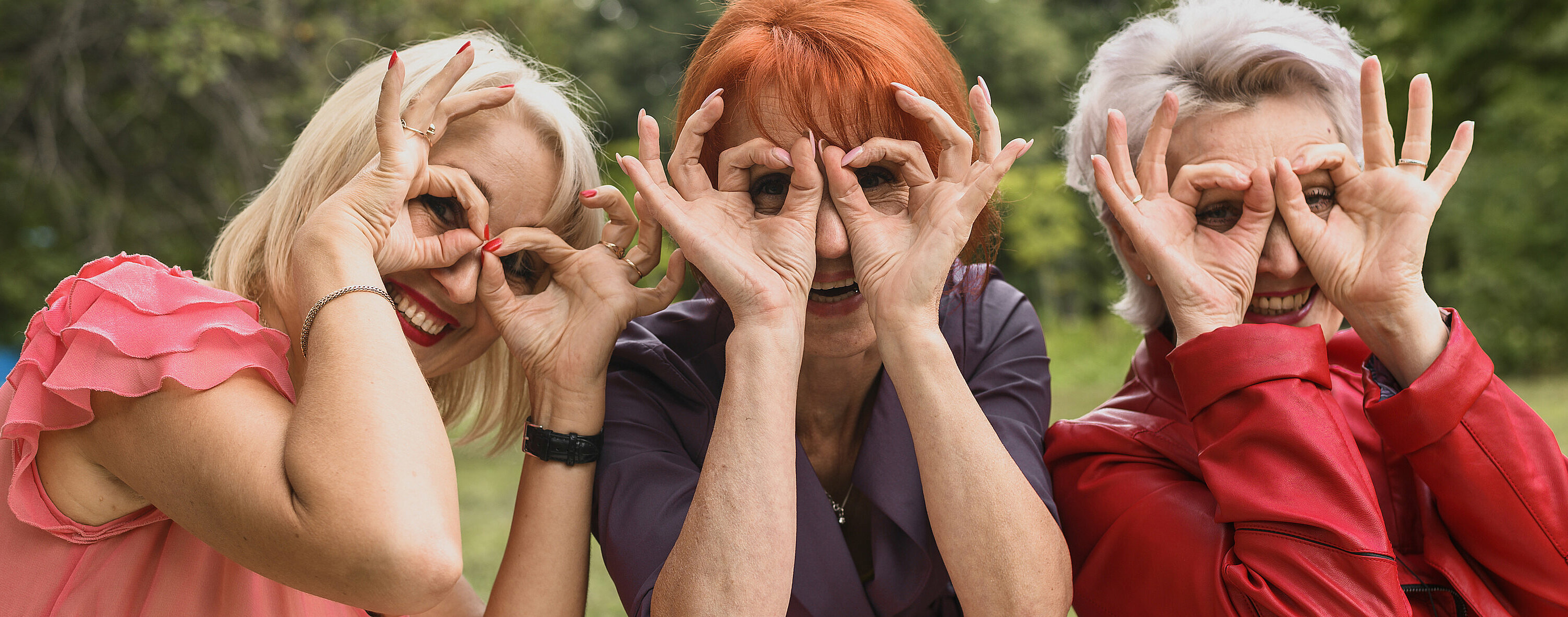 Sujet_Pensionisten_Freunde_Glücklich_Spaß_Frauen