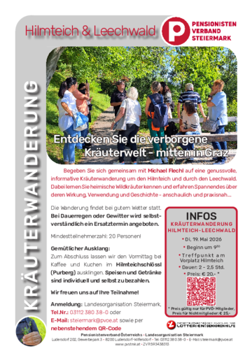 Mai-Kräuterwanderung 2026