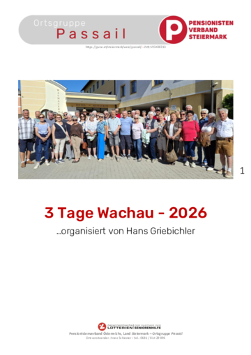 3 Tage in der Wachau
