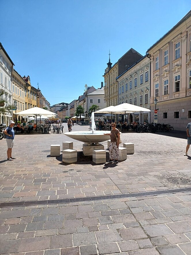 In der Altstadt Klagenfurt