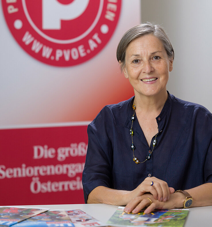 Bezirksvorsitzender Stellvertreterin Brigitte Soos, Bezirksorganisation Mariahilf