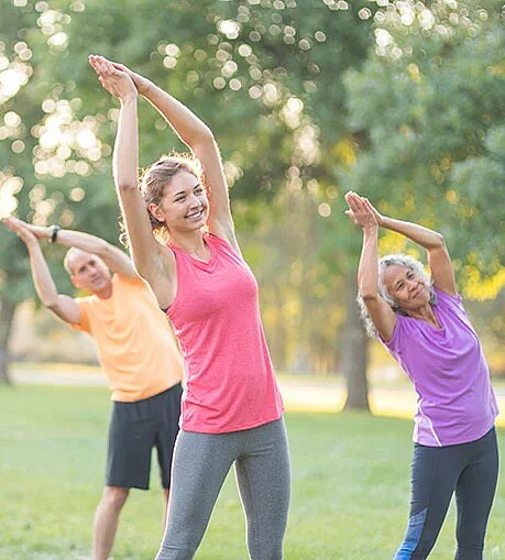 Bewegung, Park, Gesundheit