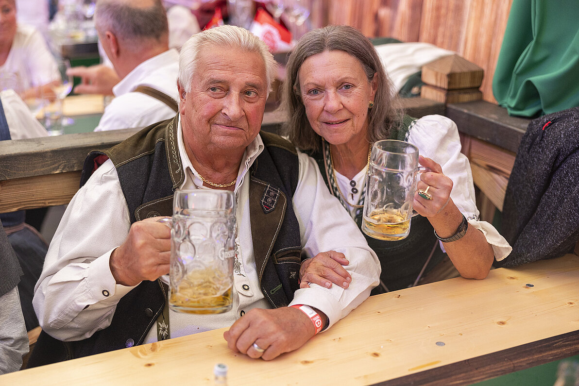 Wiener Kaiser Wiesn 75 Jahre PVÖ Edlseer Konzert Gösser Zelt