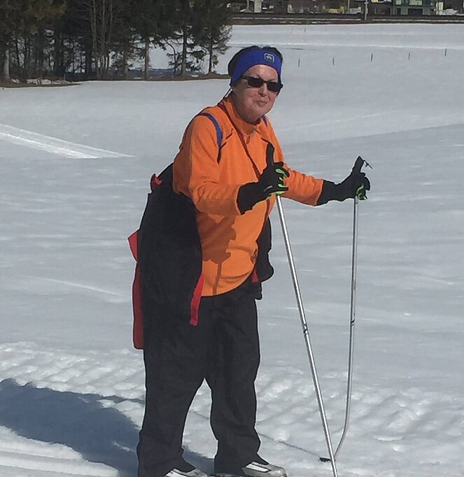 Schnee, Langlaufen, Stöcke, Ski