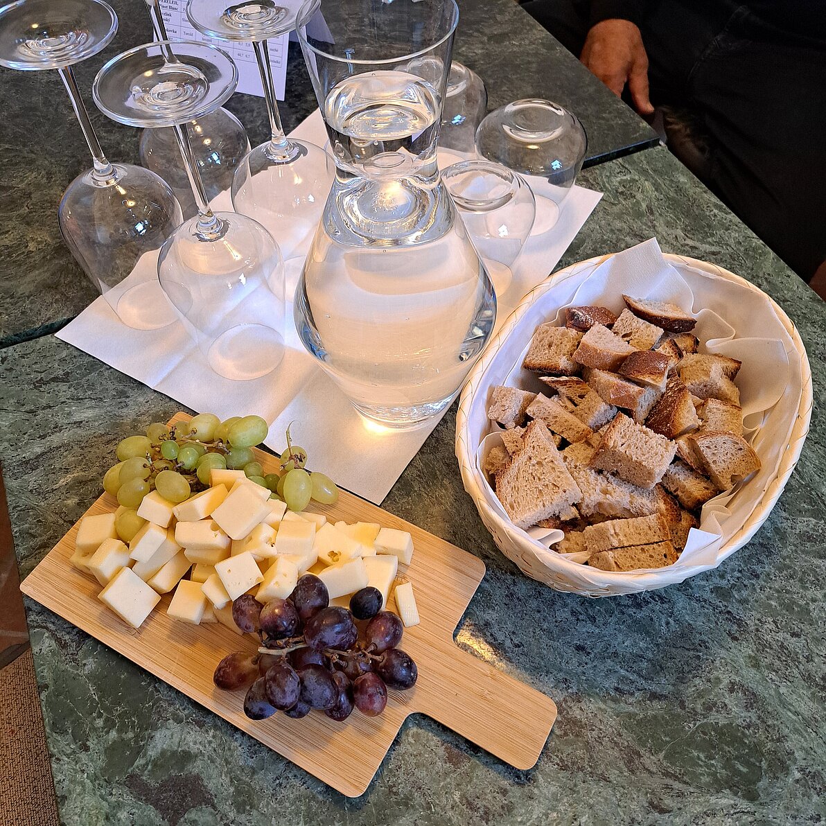 Brot und Käse