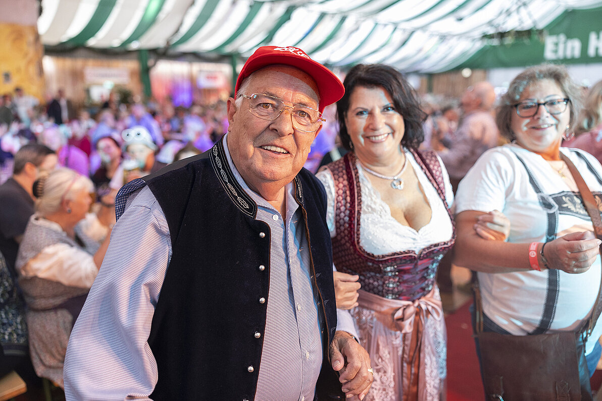 Wiener Kaiser Wiesn 75 Jahre PVÖ Edlseer Konzert Gösser Zelt