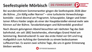 Seefestspiele Mörbisch ´26