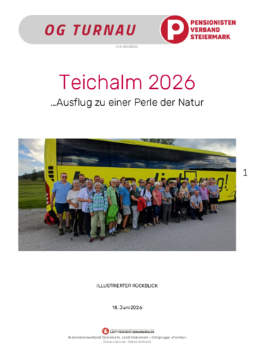 Halbtagesfahrt auf die Teichalm