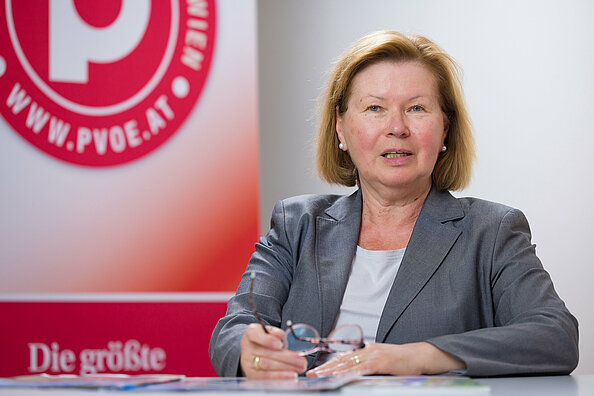 Bezirksvorsitzende Ilse Fitzbauer, Bezirksorganisation Floridsdorf