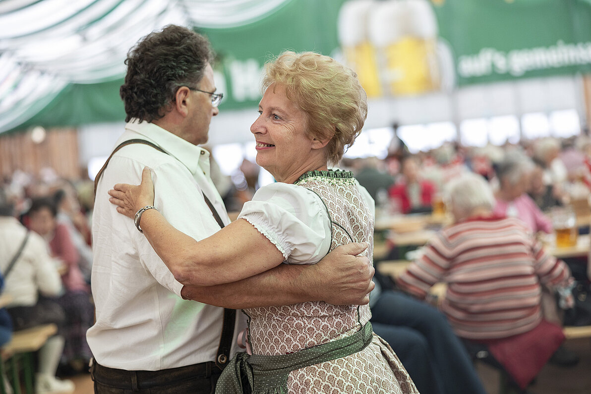 Wiener Kaiser Wiesn 75 Jahre PVÖ Edlseer Konzert Gösser Zelt