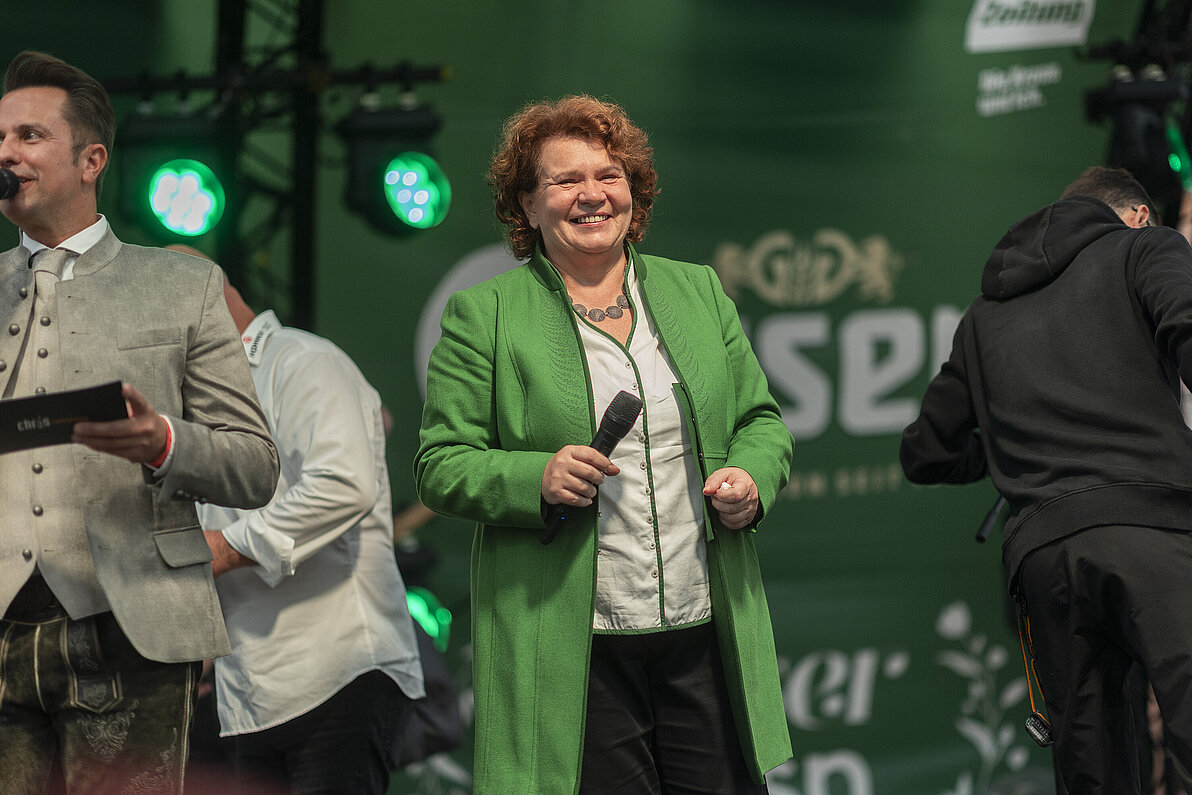 Wiener Kaiser Wiesn 75 Jahre PVÖ Edlseer Konzert Gösser Zelt
