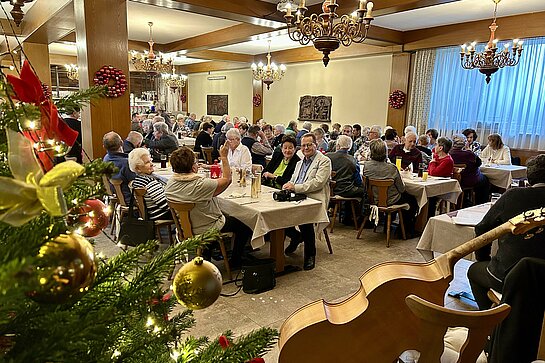 Schöne Weihnachtsfeier in Schwanenstadt