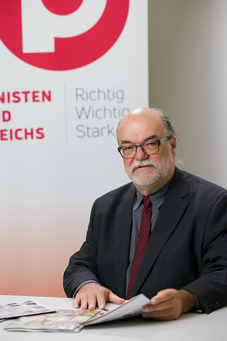 Helmut Brabec,Vorsitzender PVÖ-Leopoldstadt
