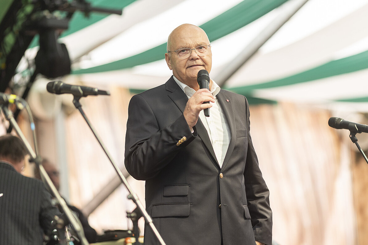 Wiener Kaiser Wiesn 75 Jahre PVÖ Edlseer Konzert Gösser Zelt